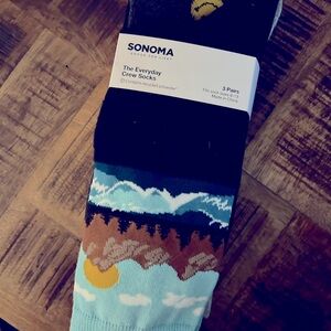 Brand New Sonoma Crew Socks